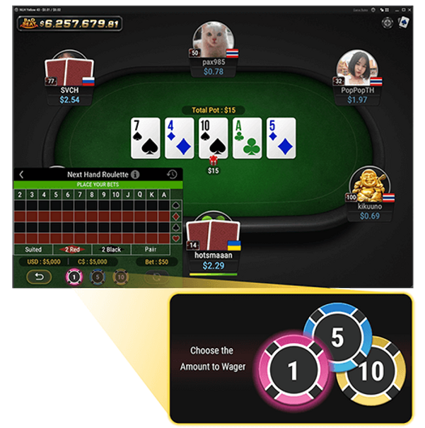 Next Hand Roulette