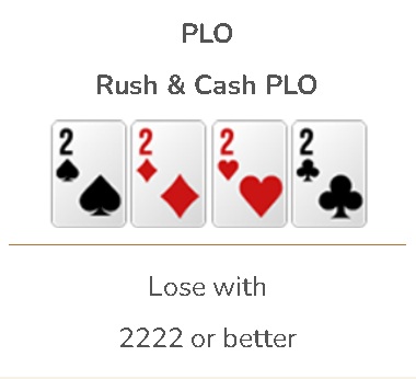 Rush & Cash PLO